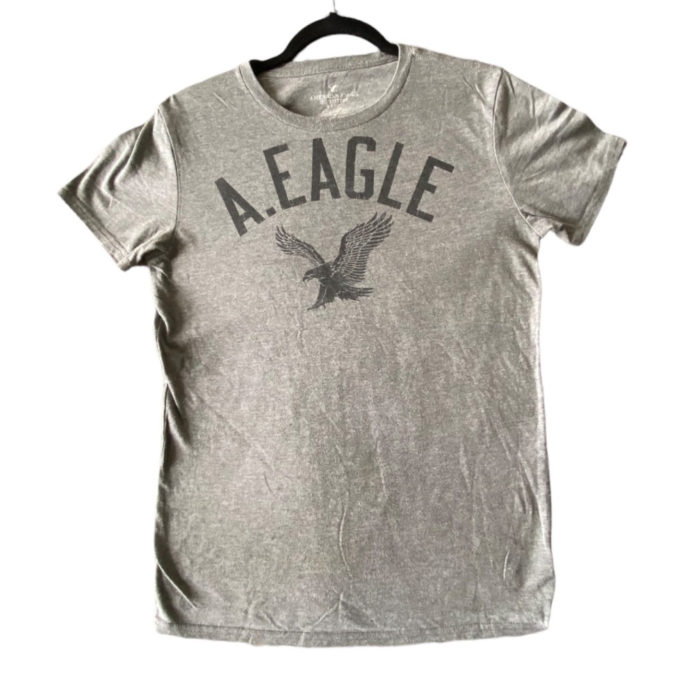 Mens American Eagle Outfitters Gray Tee Size XS